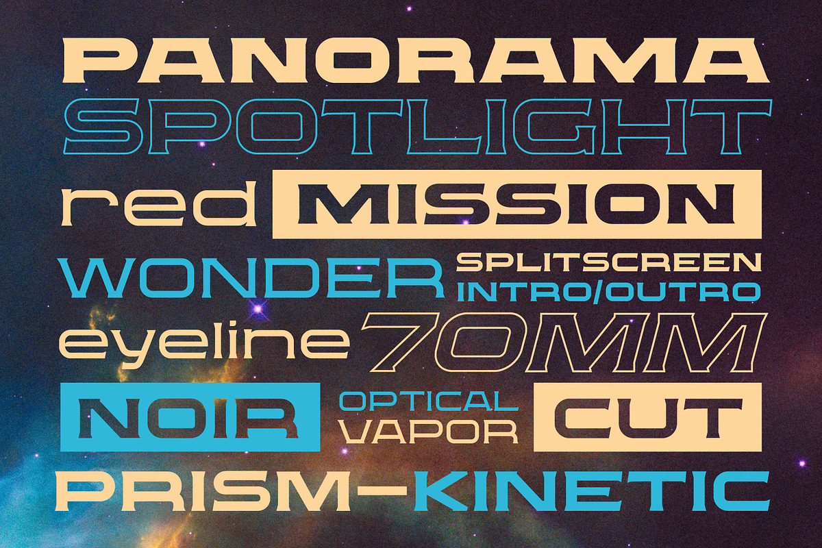Proscenium Serif - A Widescreen Font, a Serif Font by Wingsart Studio (Photo 11 of 14)