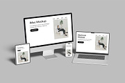 Multi Devices Mockup, a Device Mockup by Bangdastudio (Thumbnail 4 of 6)