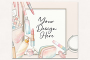 Makeup, Skincare, Self-Care, a Healthcare Illustration by Vaniuta_Art (Thumbnail 9 of 16)