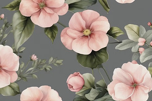 BUNDLE Surreal Floral Wall Mural