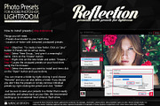 Presets for Lightroom / Reflection, an Action Add-On by Miracle_Design (Thumbnail 31 of 31)