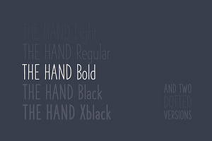 The Hand Bold