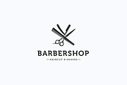 Barbershop logo, a Branding & Logo Template by Vitalliy (Thumbnail 1 of 2)