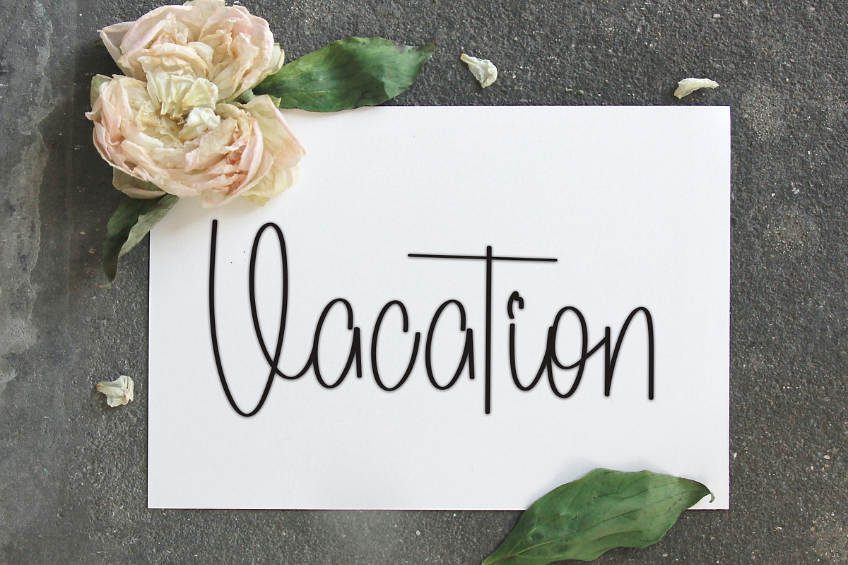 Slimings, a Handwritten Font by FreshTypeINK (Photo 5 of 7)