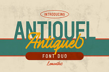 Antiquel | Font Duo