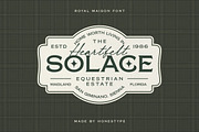 Royal Maison - Serif & Script Font, a Serif Font by Honestype (Thumbnail 8 of 13)
