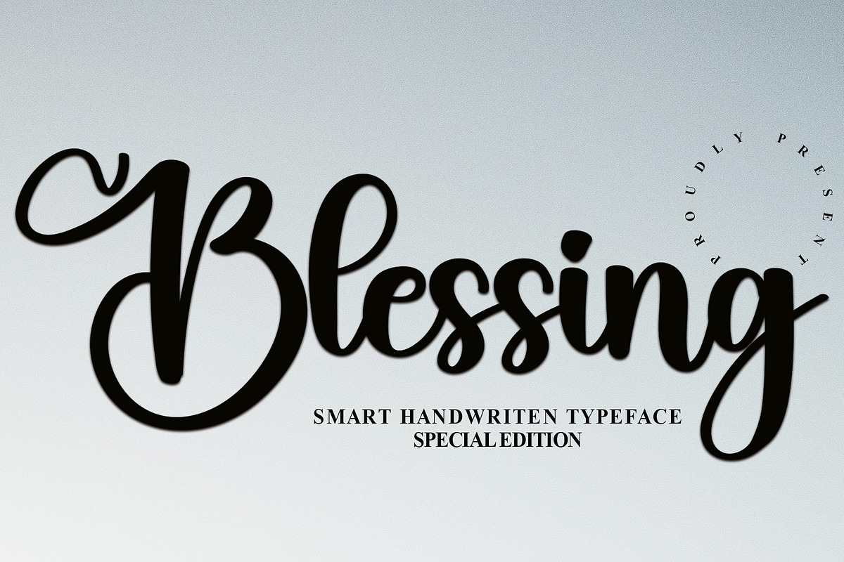 Blessing, a Handwritten Font by FreshTypeINK (Photo 1 of 6)
