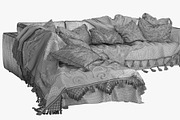 EQ3 Cello 3-Piece Sectional Sofa, a Furniture 3D Model by 3dmitruk (Thumbnail 9 of 10)