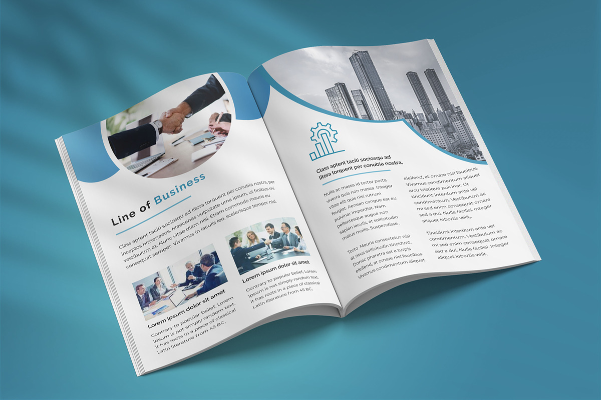 16 Page A4 Corporate Brochure Design, a Brochure Template by ferdousi0791 (Photo 4 of 8)