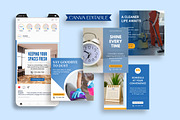 Cleaning Business Instagram Template, a Social Media Template by Snapybiz (Thumbnail 7 of 8)