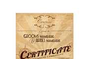 nautical ceremony certificate, a Product Mockup by art.podolski (Thumbnail 1 of 3)