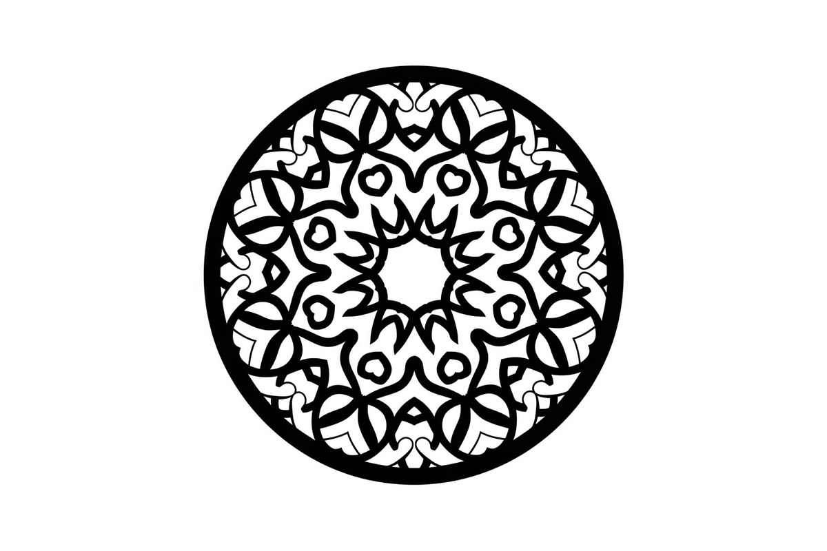 Mandala Circle Ornament Vector Bundl, an Illustration by Gaye Art (Photo 25 of 51)