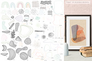 4 colors combinations of shapes, a Texture Illustration by marie dricot (Thumbnail 13 of 14)