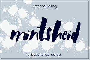 Mintsheid Font