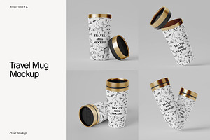 Travel Mug Mockup