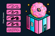 Pixel Art Procreate Brushes, a Brush Add-On by seamless team (Thumbnail 3 of 6)