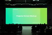 Projector Screens Mockup, an Advertising Mockup by PixelPiknik (Thumbnail 2 of 3)