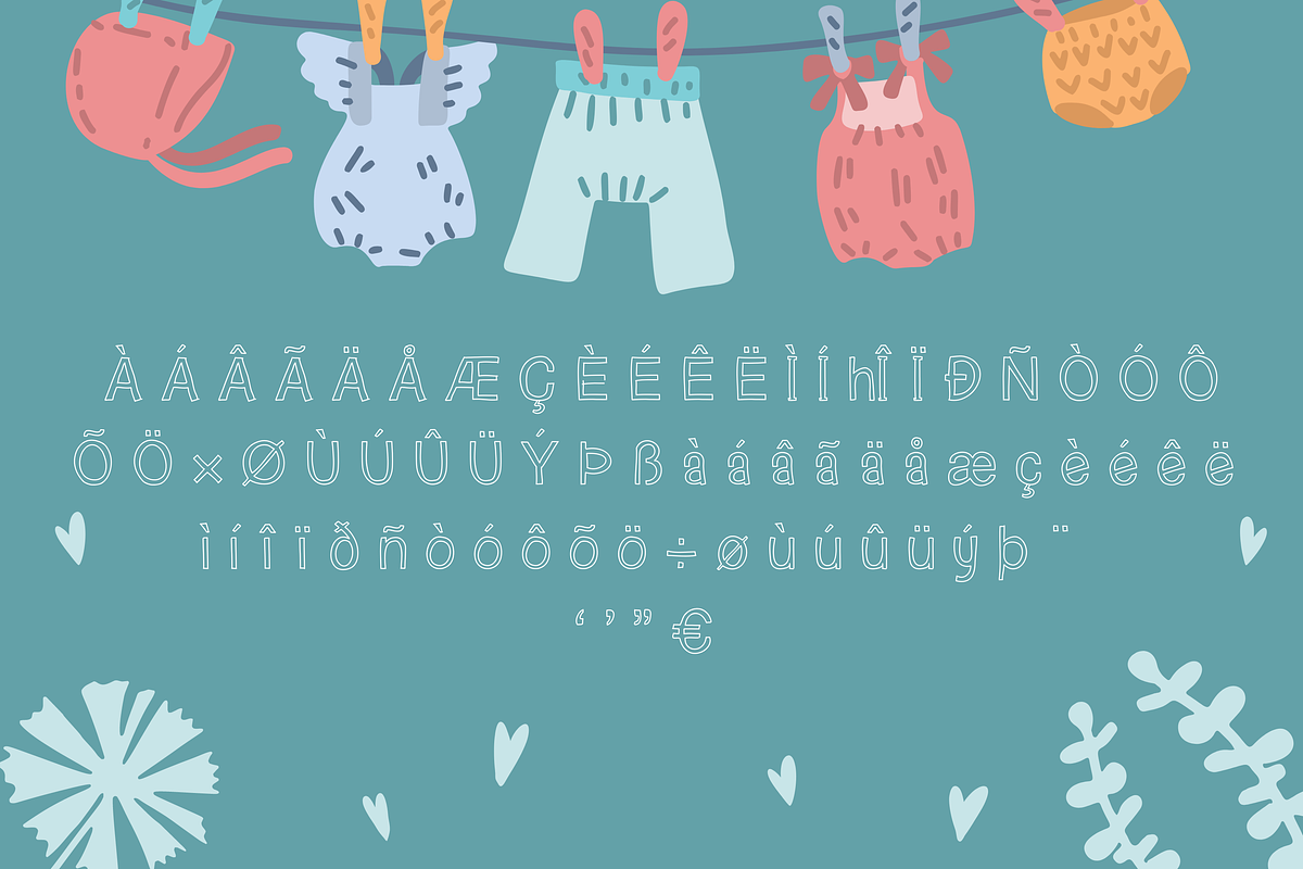 Trysh Child Font, a Font by Aisyah