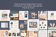 Gentle Instagram Coach Creator Canva, a Social Media Template by Eden Origin Studio (Thumbnail 10 of 11)