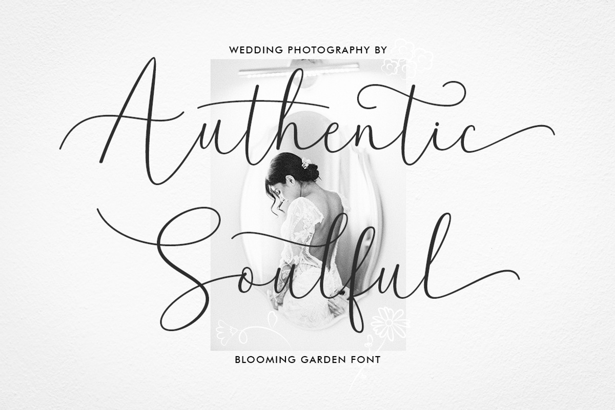 Blooming Garden, a Script Font by Rotterlab Studio (Photo 4 of 16)