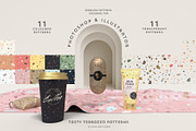 22 Seamless Terrazzo Patterns, a Pattern Graphic by Sinclair Creative Agency (Thumbnail 3 of 7)