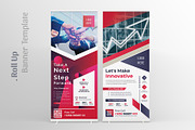 Modern Roll Up Banner Template, a Stationery Template by Tbunny (Thumbnail 1 of 3)