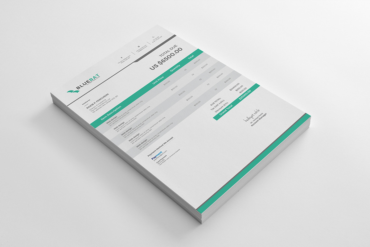 Corporate Identity Design, a Stationery Template by Rongmistiry (Photo 4 of 10)