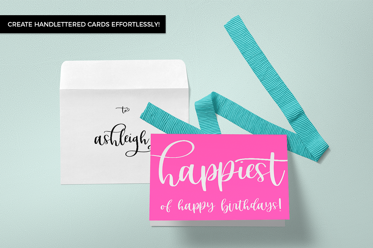 Dear Journal Calligraphy Font preview 8