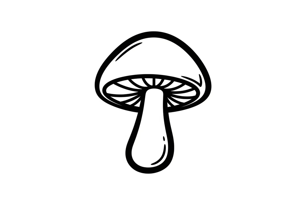Hand Drawn Mushroom SVG Bundle, an Illustration by jahid234 (Photo 32 of 51)