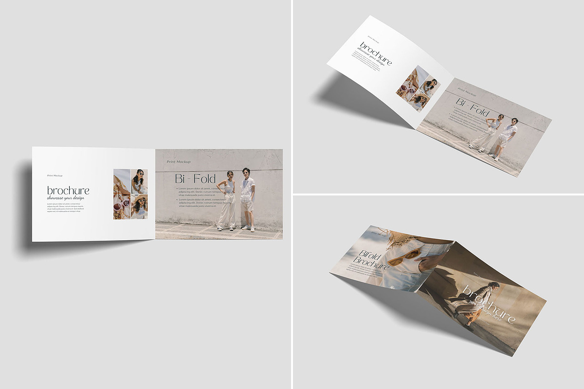 A4/A5 Bifold Brochure Mockup Kit, a Books & Magazine Mockup by Jestdio (Photo 7 of 13)