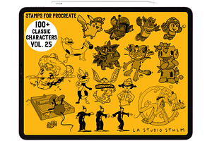 Classic Characters Vol.25- Stamp Set