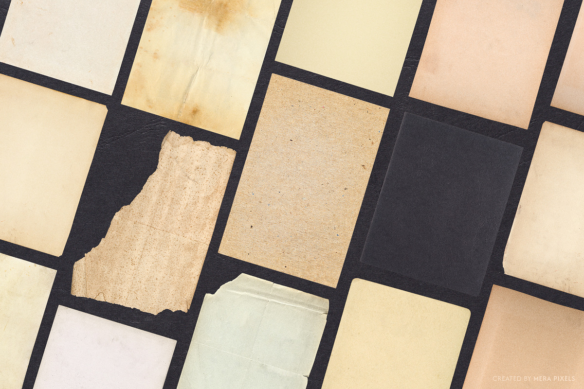 Vintage Paper - Volume One, a Texture Graphic by Mera Pixels (Photo 7 of 9)