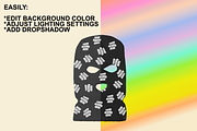 Balaclava Mockup, a Mask Mockup by Infinity Mockups (Thumbnail 5 of 8)