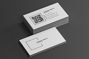 Simple Minimal Business Card, a Business Card Template by Saman Osama (Thumbnail 3 of 5)