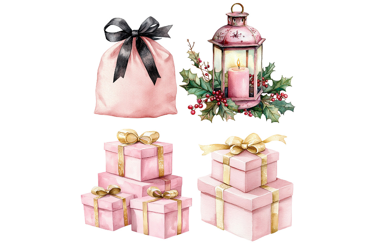Holiday Christmas Clipart, an Illustration by Designworld (Photo 5 of 6)