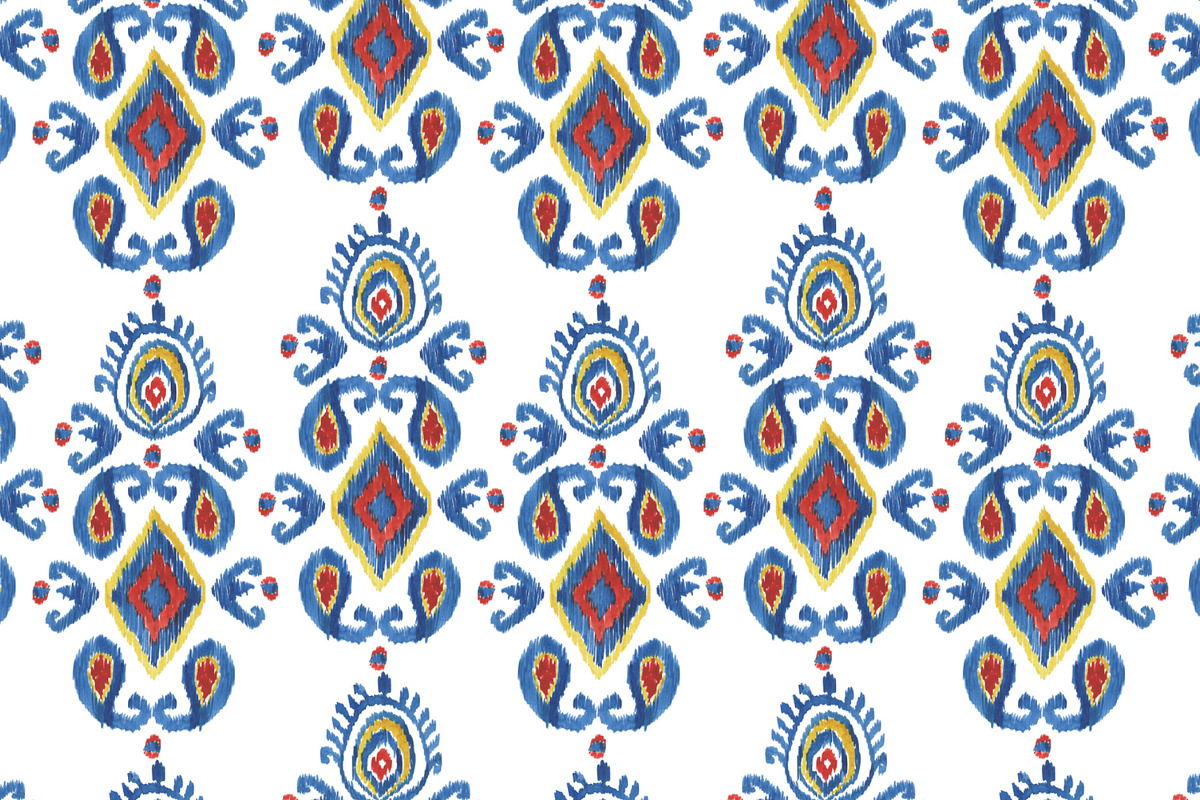 Ikat patterns, a Pattern Graphic by ramika (Photo 4 of 10)