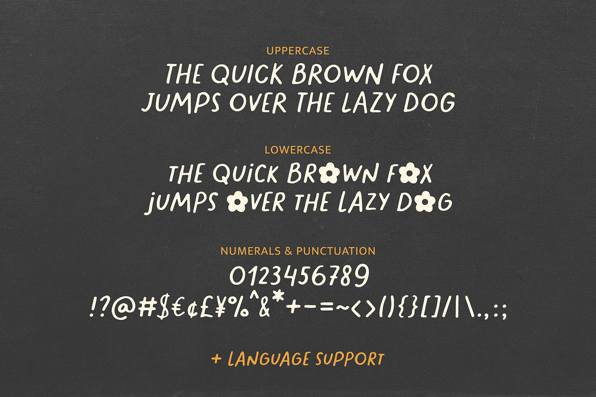 Blooming Mood - Cute Font, a Handwritten Font by simpleblues (Photo 3 of 12)