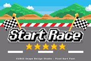 Pixel Kart - Pixel Font, a Font by Snape Design Studio (Thumbnail 5 of 5)