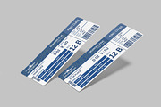 Boarding Pass Mockup, a Product Mockup by lamorastudio (Thumbnail 3 of 13)