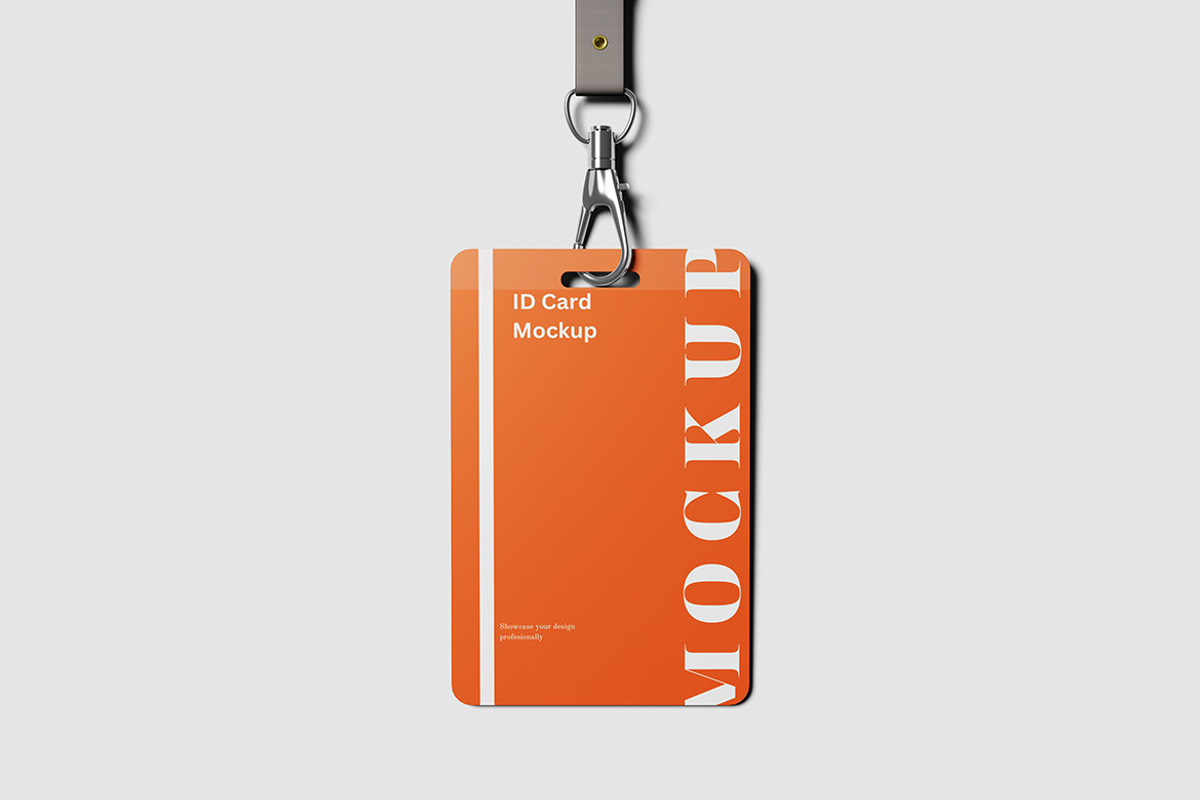 ID Card Mockup, an Advertising Mockup by Getdesign (Photo 5 of 5)