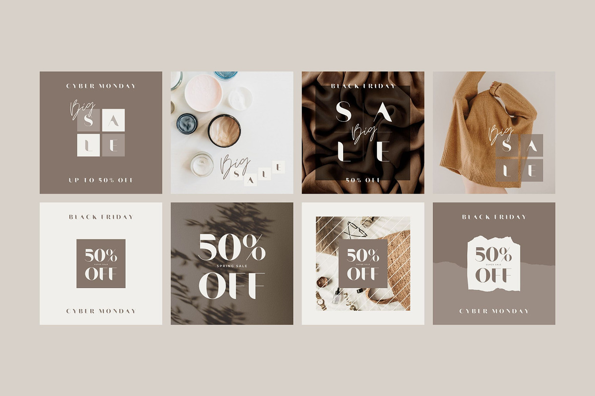 Instagram Template Canva Sales Promo, a Social Media Template by Keikoya (Photo 5 of 21)