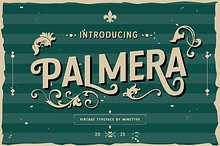 Palmera - Vintage Font