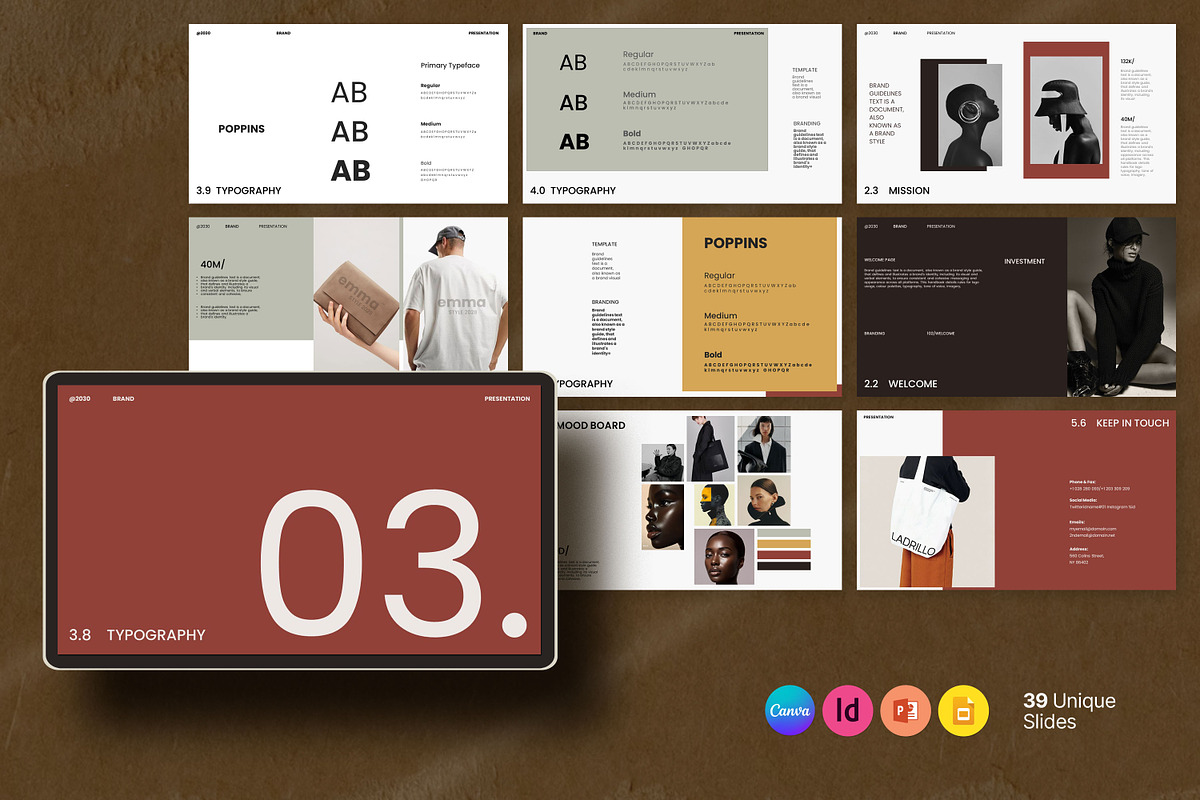 Emma | Brand Guideline Template preview 8