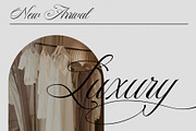 Rastrina Calligraphy Script Font, a Script Font by RantautypeStudio (Thumbnail 10 of 16)