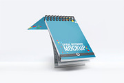 Spiral Notebook Mock-Up, a Product Mockup by DesignRushMarket (Thumbnail 3 of 8)
