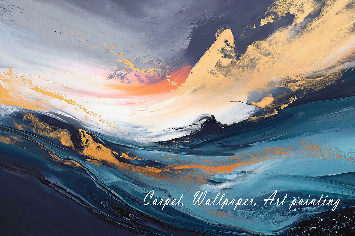 Abstract oil painting background, a Background Graphic by DamonYang's shop (Photo 3 of 8)