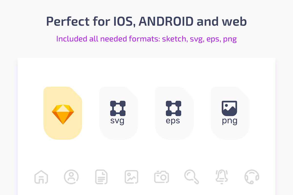 Liquid Icon Set 100+ in three styles, an Outline Icon by iconland (Photo 4 of 7)