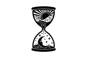 Celestial Sun Moon Hourglass Bundle, an Illustration by Gaye Art (Thumbnail 13 of 31)