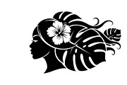 Floral Woman Face Silhouette Bundle, an Illustration by jahid234 (Thumbnail 19 of 31)