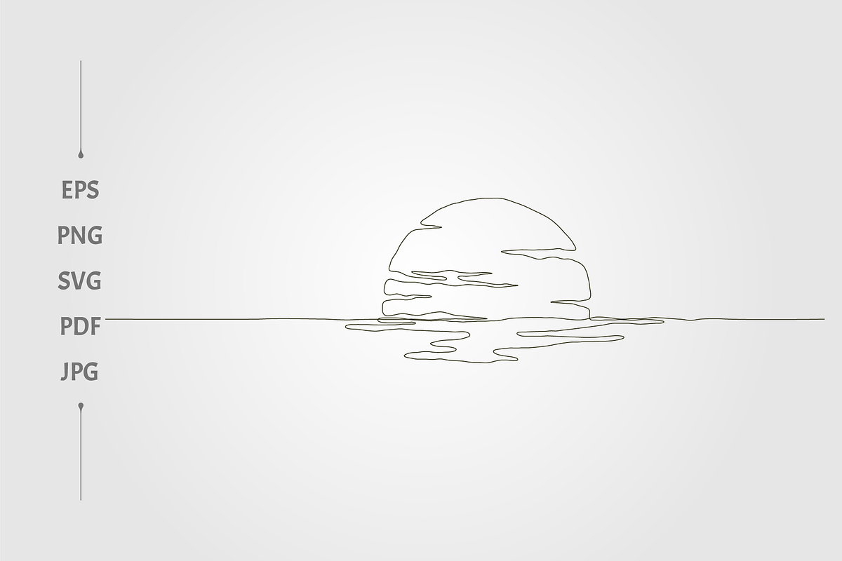 Sunset continues background, an Object Graphic by lawoel (Photo 1 of 3)